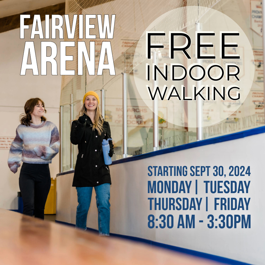 fairview Indoor Walking Schedule